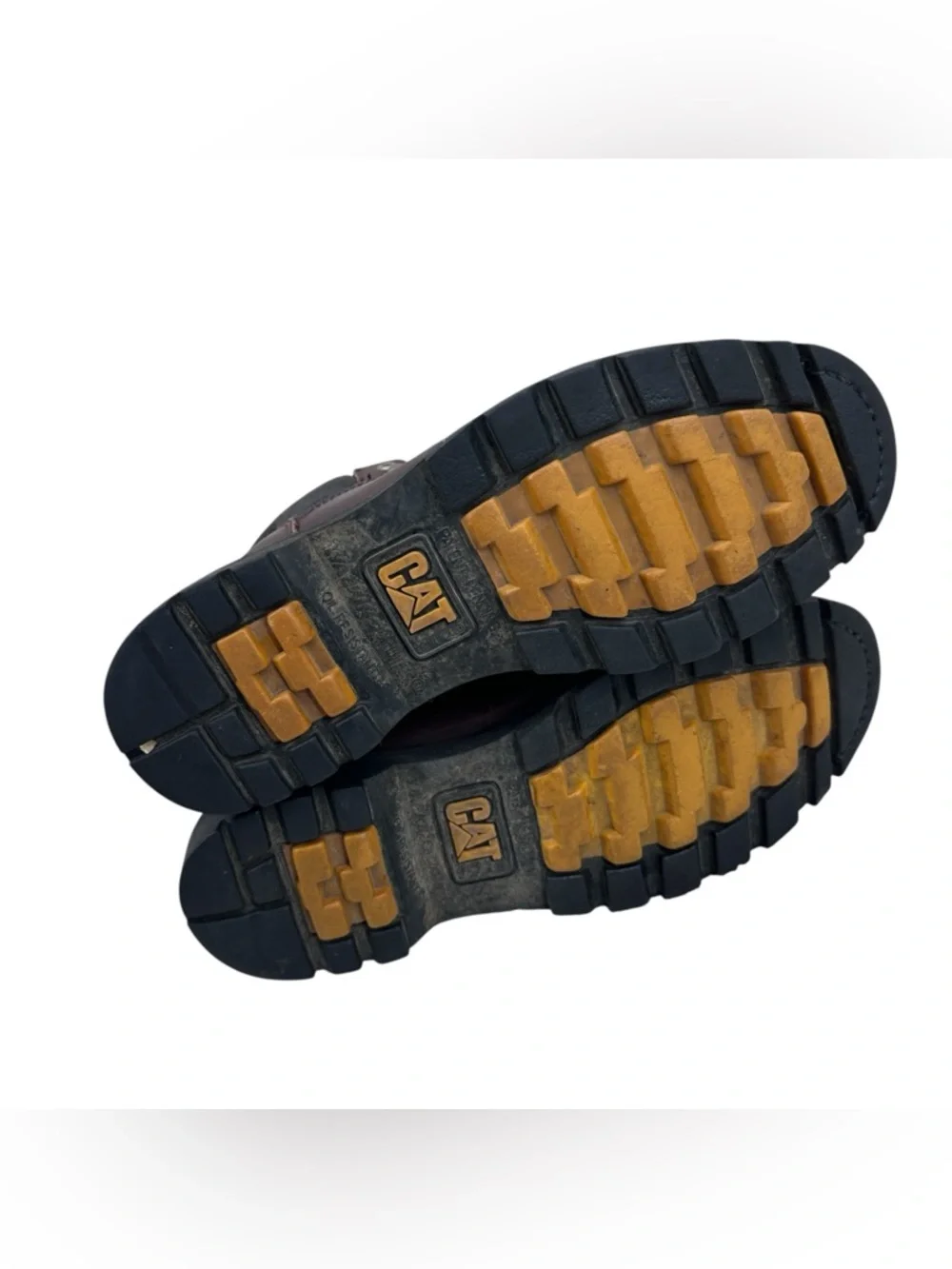 CATERPILLAR Second Shift Steel Toe Leather Work Boots